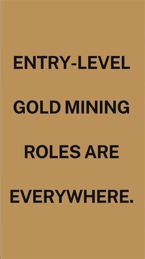 Still chasing coal and iron ore for your first mining gig?