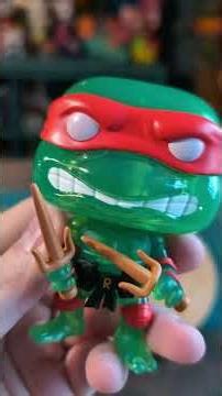TMNT Pop! Translucent Raphael Ninja Turtles Funko Shop Exclusive Vinyl Figure Review