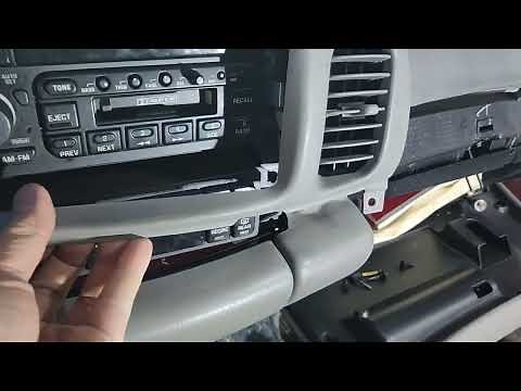 Buick lesabre radio removal