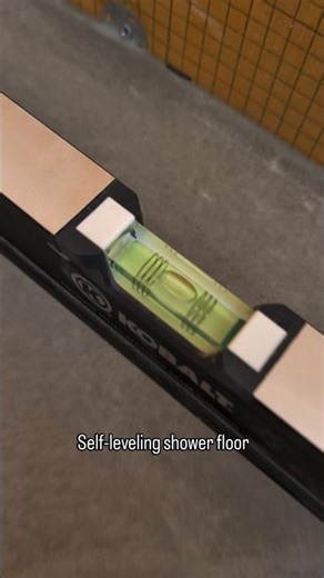 If you install a pre-sloped shower pan and the subfloor is out of level, you must not skip this step