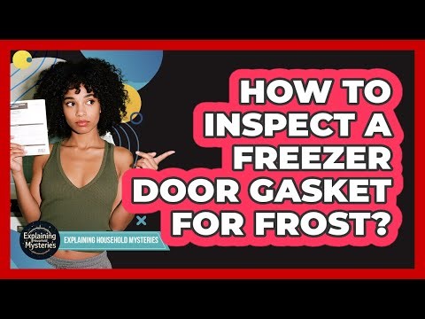 How To Inspect A Freezer Door Gasket For Frost?