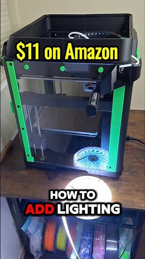 FLASHFORGE ADVENTURER 5M DIY LIGHTS $11