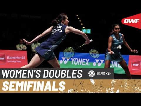 YONEX All England Open 2026 | Baek/Lee (KOR) [4] vs Tan/Muralitharan (MAS) [2] | SF