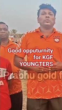 Football opputurnity for kgf#kgf#football #trending