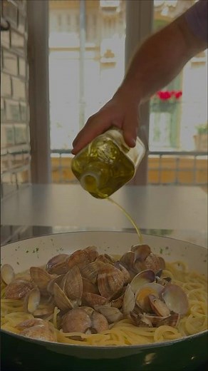 Spaghetti alle vongole #spaghetti #pasta #seafood