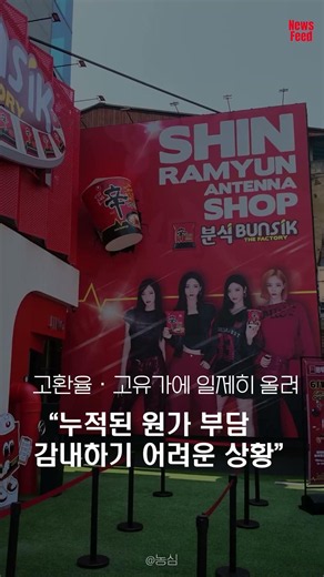 농심, 육개장사발면 · 새우깡 가격 얼마나 오르나? 신라면은요?
