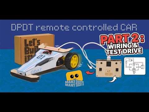 Wired Remote-Controlled Robot Car Assembly_ Part 2