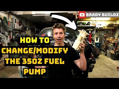 How To Change/Modify A Fuel Pump On The 350Z