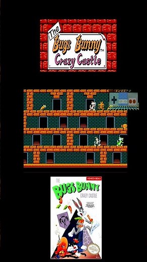 (NES) - THE BUGS BUNNY CRAZY CASTLE - STAGE 52 - (SHORTS) - EFECTO VIDEOJUEGOS #retrogaming