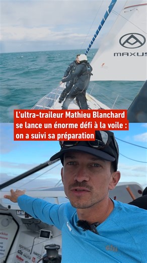 111K views · 773 reactions | Comment on passe de l'ultra-trail à traverser l'Atlantique dans une course de voile ? Mathieu Blanchard va prendre le 26 octobre départ de la Transat Café L'Or en duo avec le skipper Conrad Colman, une course du Havre à la Martinique qui va prendre près de 2 semaines. On a suivi sa préparation. | L'EQUIPE | Facebook
