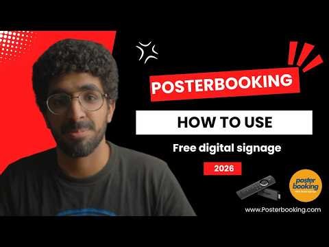 Getting Started with Digital Signage Using Posts for Booking