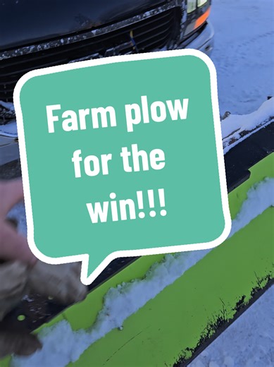 The Farm plow worked flawlessly all winter!! #snowplow #redneck #snowremoval #tobatech