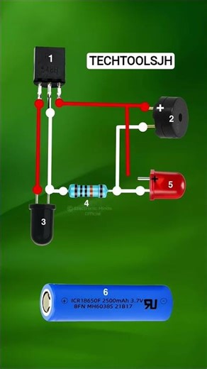 fire detector alarm system connection circuit diagram #shots #electrical #electrician