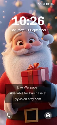 Animated Christmas Wallpapers with Santa Claus