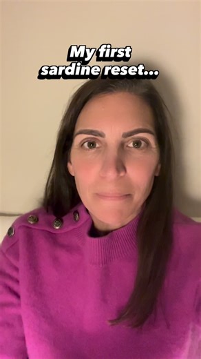 Lydia Powell | My first sardine reset took a bit of experimenting — and that’s okay. I played around with brands, oil vs water, and different ways of... | Instagram