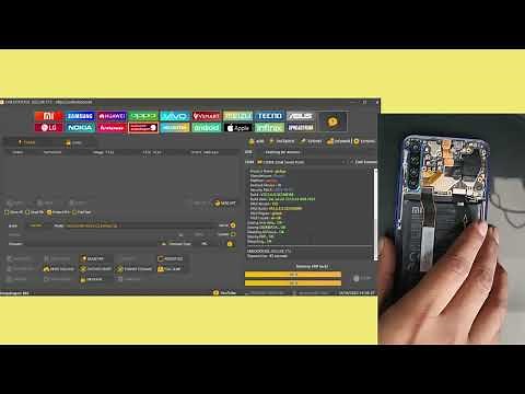 Bypass MI ACCOUNT Redmi Note 8 Gingko Con UnlockTool Quallcomm // Test Point