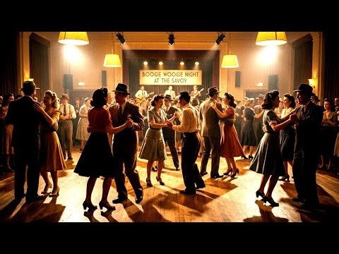 Boogie Woogie Dance Night : Lively Dance hall & Swing Piano
