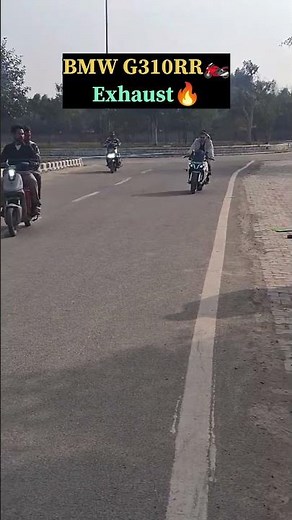 BMW G310RR EXHAUST SOUND 🔥 #bmwg310rr