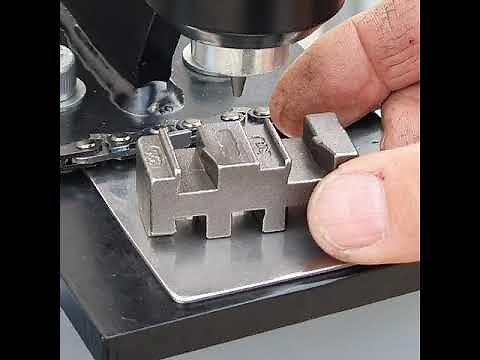 Oregon type chainsaw chain breaker and how to use it