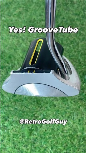 Yes! Putters Groovetube with C-Groove #golf #putter #golfclubs