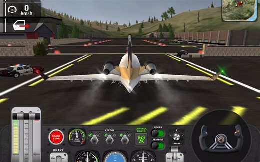 【Airplane Flight Pilot Sim】官方想法VS你的行为（这么久远的游戏怕是没人玩了吧？毕竟人家都在App Store上下架了）