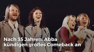 Zwei neue ABBA-Songs: Band kündigt Comeback an