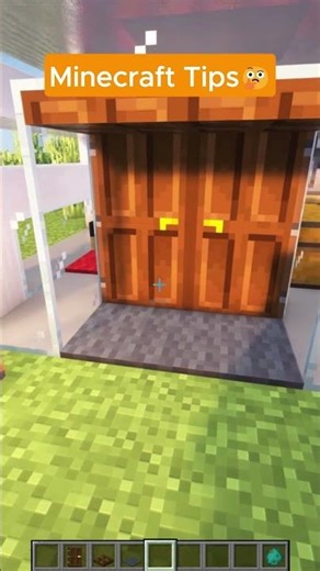 Minecraft Tips🤔 #shorts