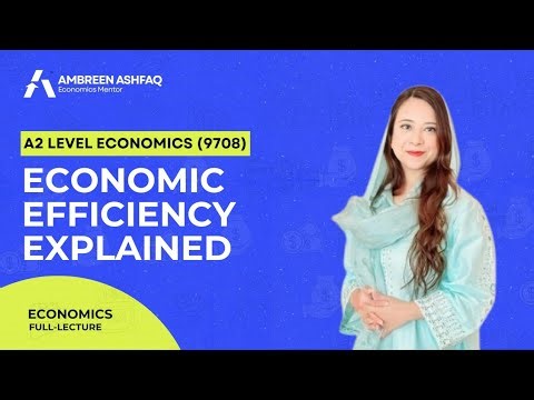 Economic Efficiency Explained | A2 Economics (9708)
