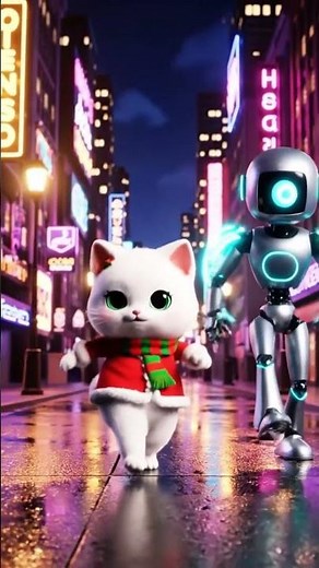 How Mochi & Astro Mastered This Christmas Jazz-Funk Dance: Cute Classy Night Show Edition#cat