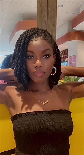 Shoulder Length Locs Pin Up Style Tutorial