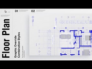 Create Floor Plan Drawings Styles | ArchiCAD Beginner Tutorial