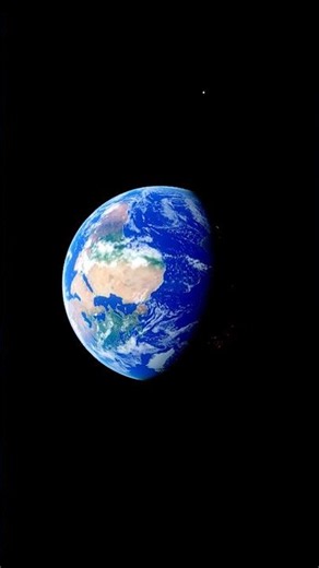 Zooming🔭 Into Earth🌍 From Mars#shorts #short #earth