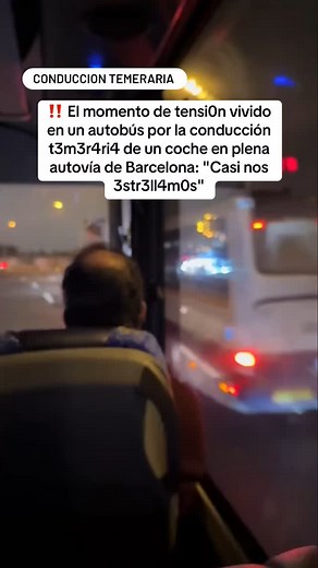 Hay cosaa que no se pueden explicar. Conducción temeraria en plena autovia de Barcelona.. #dgt #toptrendingmadrid #carreteras | Top Trending Madrid