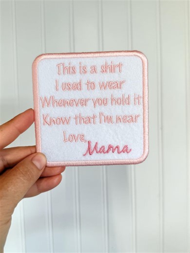Memory Patch - This is A Shirt I Used to Wear Iron on Patch - Etsy