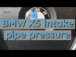 2017 BMW X5 F15 Code 101F01 Intake pipe pressure, plausibility: pressure too high