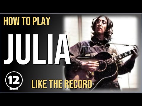 Julia - The Beatles | Guitar Lesson