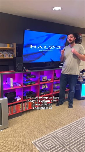 A Gamer’s Basement on Instagram: "My console setup 🎮"