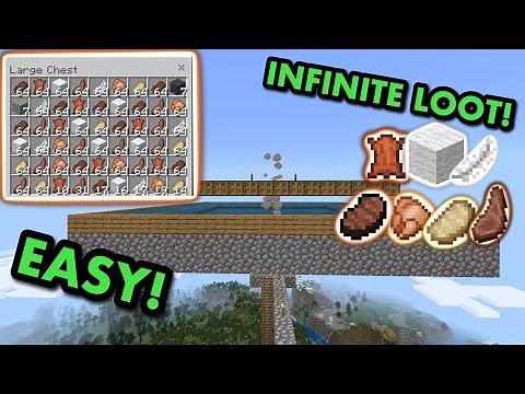 SIMPLE 1.21 AUTOMATIC PASSIVE MOB FARM TUTORIAL in Minecraft Bedrock (MCPE/Xbox/PS4/Switch/PC)