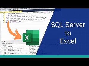 Easily Get Your SQL Server Data into Excel