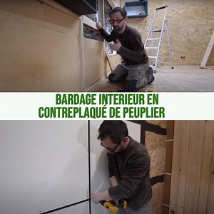 341K views · 2K reactions | Bardage intérieur en contreplaqué de peuplier 蝹 | Olivier Verdier - Artisan bois & métal | Facebook