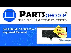 Dell Latitude 13-5300 2-In-1 (P96G001) Keyboard How-To Video Tutorial