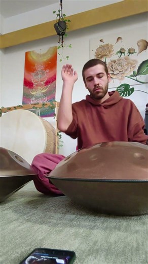 Handpan blues | C# Koi made by ‪@vibehandpan6726‬