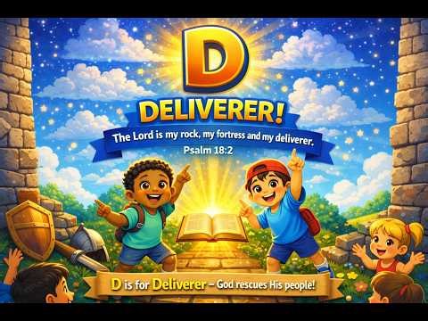 D is for Deliverer | My Safe Place Worship Song for Kids | Bible ABC Song | Psalm 18:2