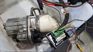 We now have a solution for the late model Holden (GM) astra Electric-Hydraulic power steering pumps. These later (08/09 ) pumps utilised Canbus and do not function without the right signals over Canbus. Our Steering emulator now emulates the signals required, including engine RPM and Speed, so that the pump operates the same way as it did in the Astra (turns off shortly after the engine stopped and slows down at high road speed. The emulator can be connected without RPM or Speed inputs which mak