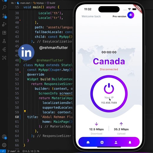 2.8K views · 73 reactions | Open to new opportunities |  Flutter Developer |  Ready to deliver impactful solutions #followers @highlight #highlight @followers #flutter #flutterdeveloper #cbrt #REHMANFLUTTER #rehmanflutter #rehmanFlutter #rehmanflutter #rehman | Flutter Apps | Facebook