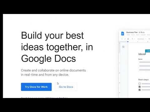 how to Open Google Docs from Chrome