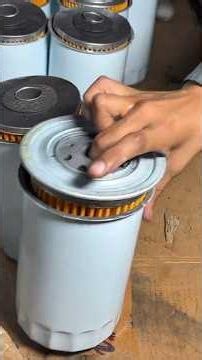 The Hidden Truth About Tractor Oil Filter Production #viral #shortsfeed #ytshorts #fyp #diy #tractor