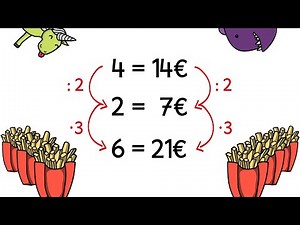 Rule of three - Proportional relationships