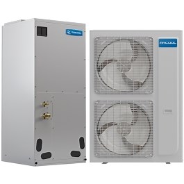 4 to 5 Ton 17 SEER2 MrCool Universal Central Heat Pump Split System - Upflow/Horizontal