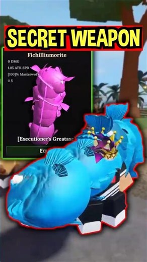 I Found SECRET WEAPON in The Forge Roblox